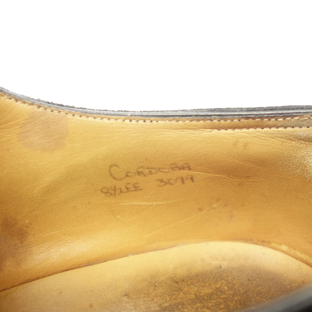 中古◆ジョンロブ レザーシューズ プレーントゥ コルドバ ラスト3099 スエード メンズ 8.5 ブラック John Lobb Cordoba【AFC12】