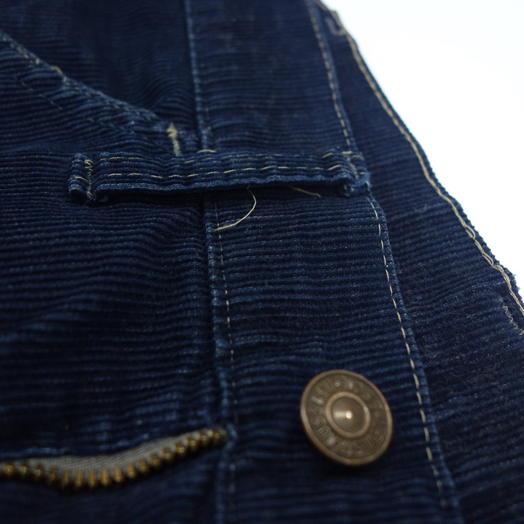 美品◆リーバイス コーデュロイパンツ フレア 白タグ メンズ ネイビー Levi's【AFB17】