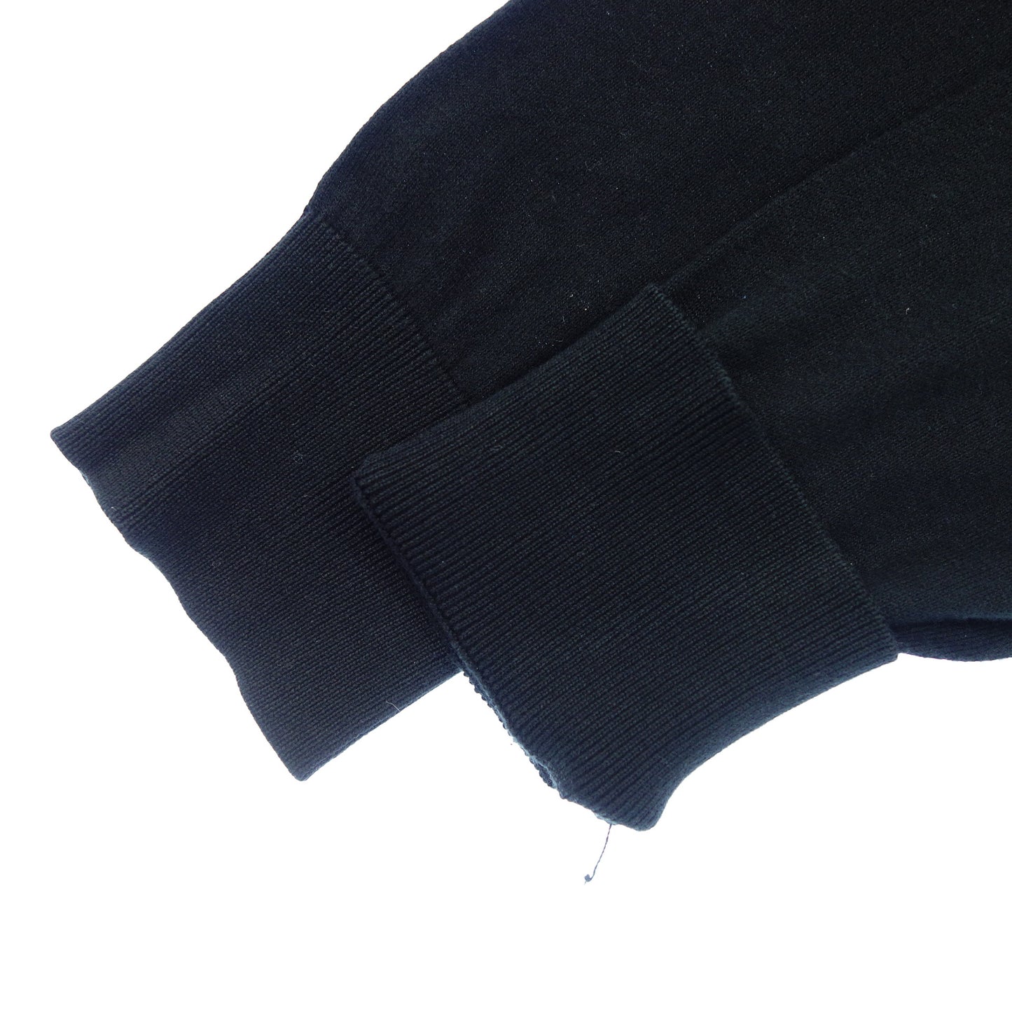 ジョンスメドレー カーディガン シーアイランドコットン 長袖 メンズ ブラック M JOHN SMEDLEY【AFB32】【中古】