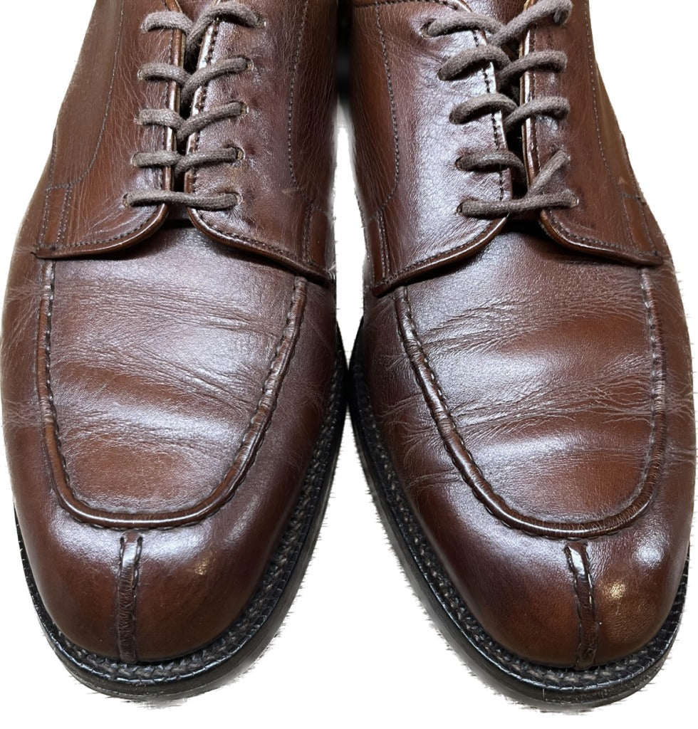 二手 ◆United Arrows 皮鞋 U 小费尺寸 6 相当棕色 UNITED ARROWS