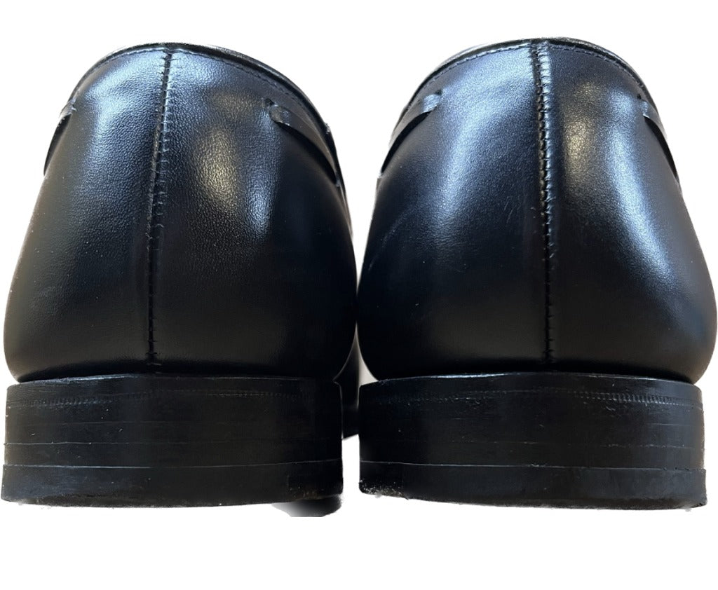 状况良好 ◆ Crockett & Jones 流苏乐福鞋 Cavendish CAVENDISH3 黑色 UK9E CROCKETT & JONES