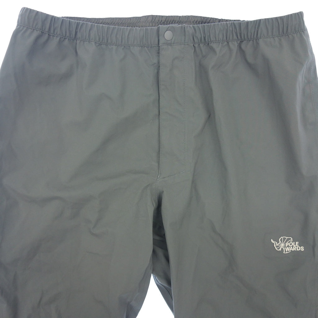 新品同様◆ポールワーズ レインパンツ ストレッチ PW27JD33 グレー メンズ サイズXXL DUALFORCE EXTREME STRETCH PANT POLEWARDS【AFB35】