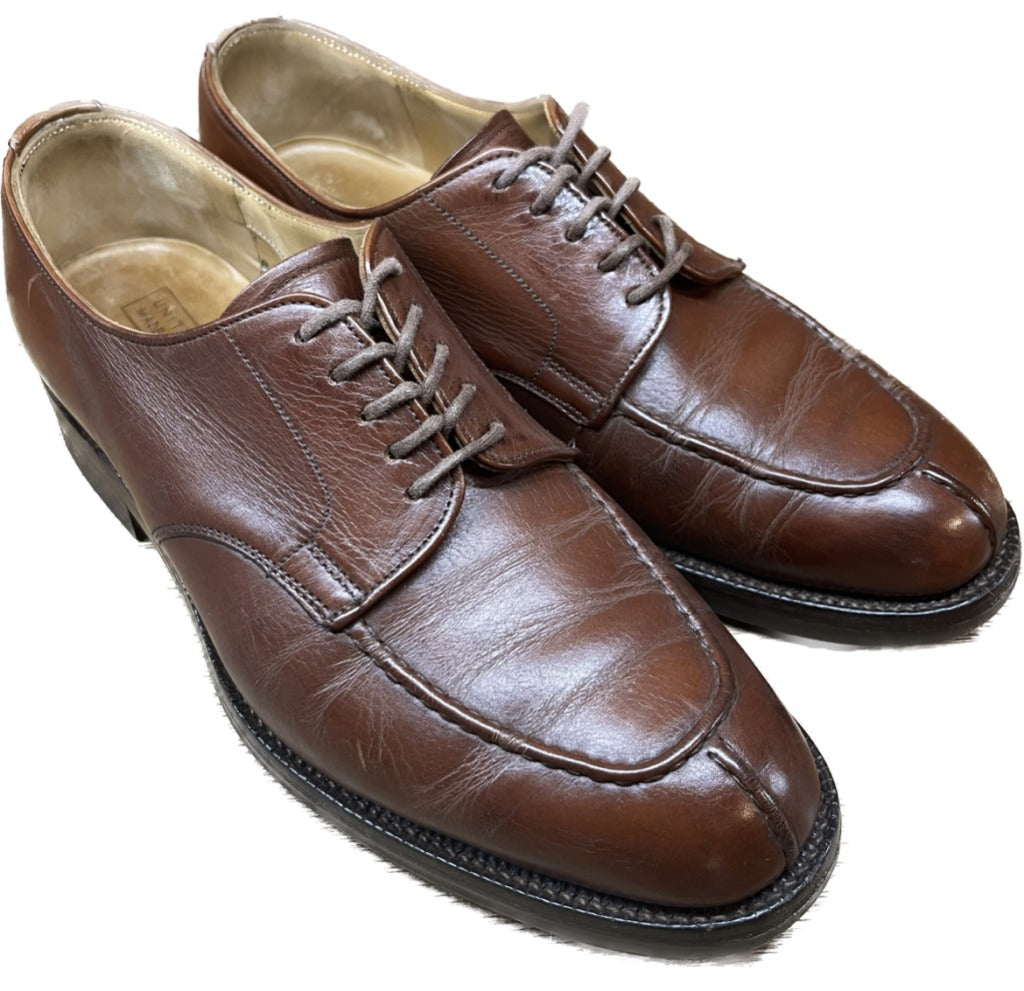 二手 ◆United Arrows 皮鞋 U 小费尺寸 6 相当棕色 UNITED ARROWS
