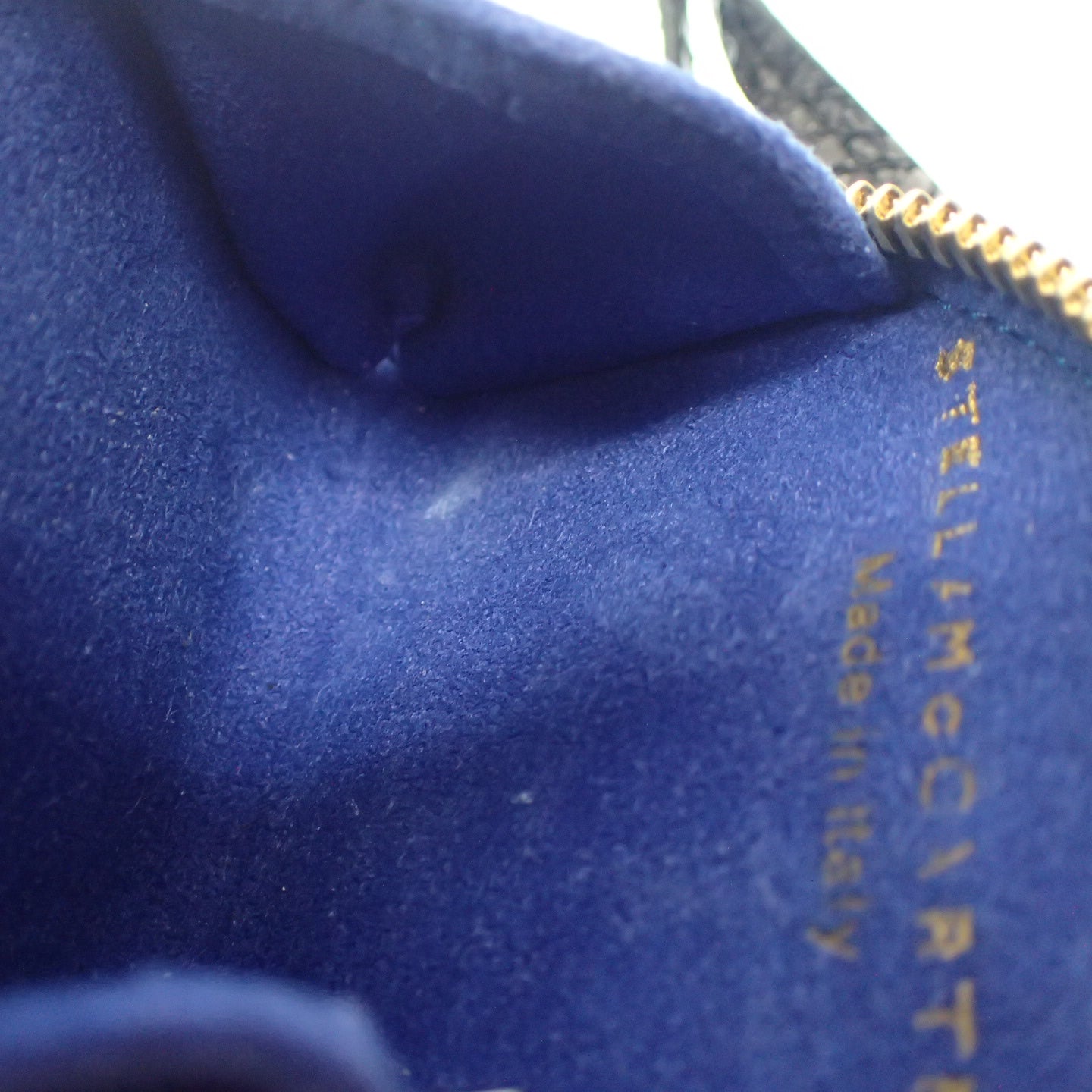 美品◆ステラマッカートニー コインケース 小銭入れ ストラップ付 黒系 STELLA McCARTNEY【AFI8】