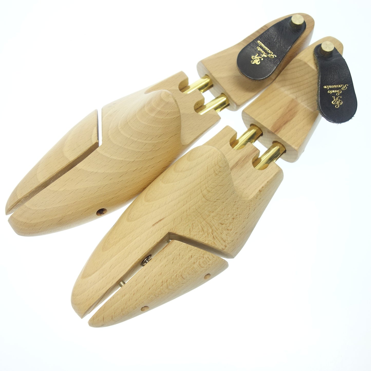 美品◆カルミナ プレーントゥ シューズ 80330 サルトレカミエ シューツリー付き メンズ 7.5 黒 CARMINA【AFC13】