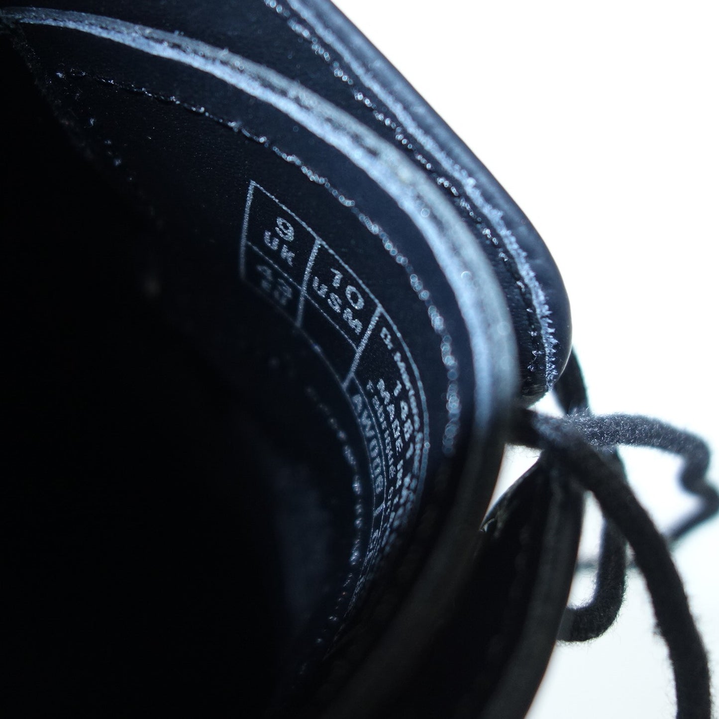 ドクターマーチン レザーシューズ プレーントゥ 3ホール 1461 MONO メンズ UK9 黒 箱付き Dr.Martens【AFD4】