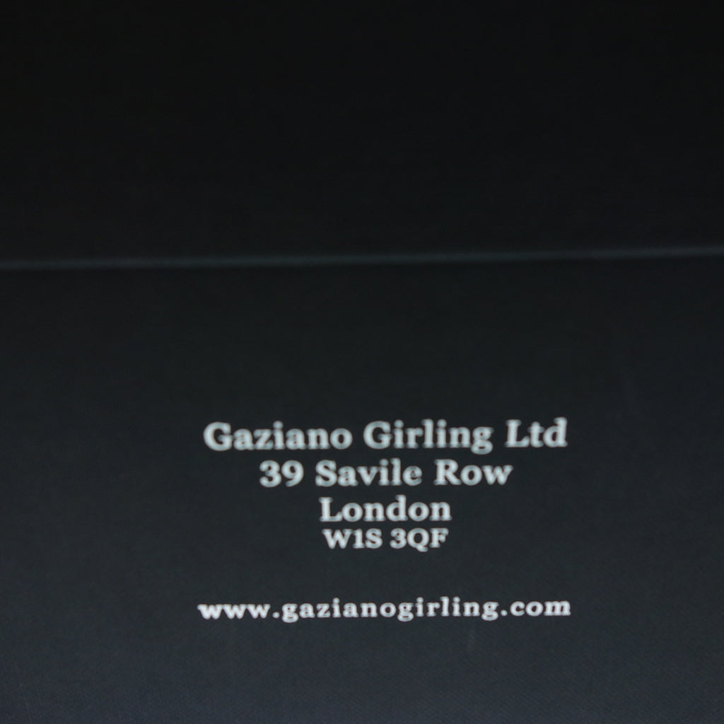 美品◆ガジアーノ&ガーリング レザーシューズ サイドエラスティック CHELSEA Ⅱ チェルシー メンズ 6.5E黒 GAZIANO&GIRLING【LA】