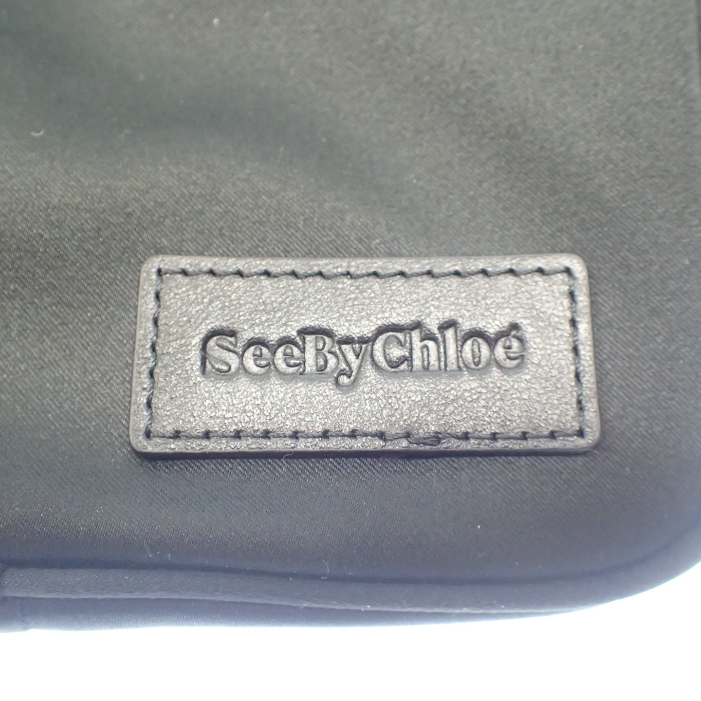 シーバイクロエ ボディバッグ ナイロン ジップ SeeByChloe【AFE9】【中古】