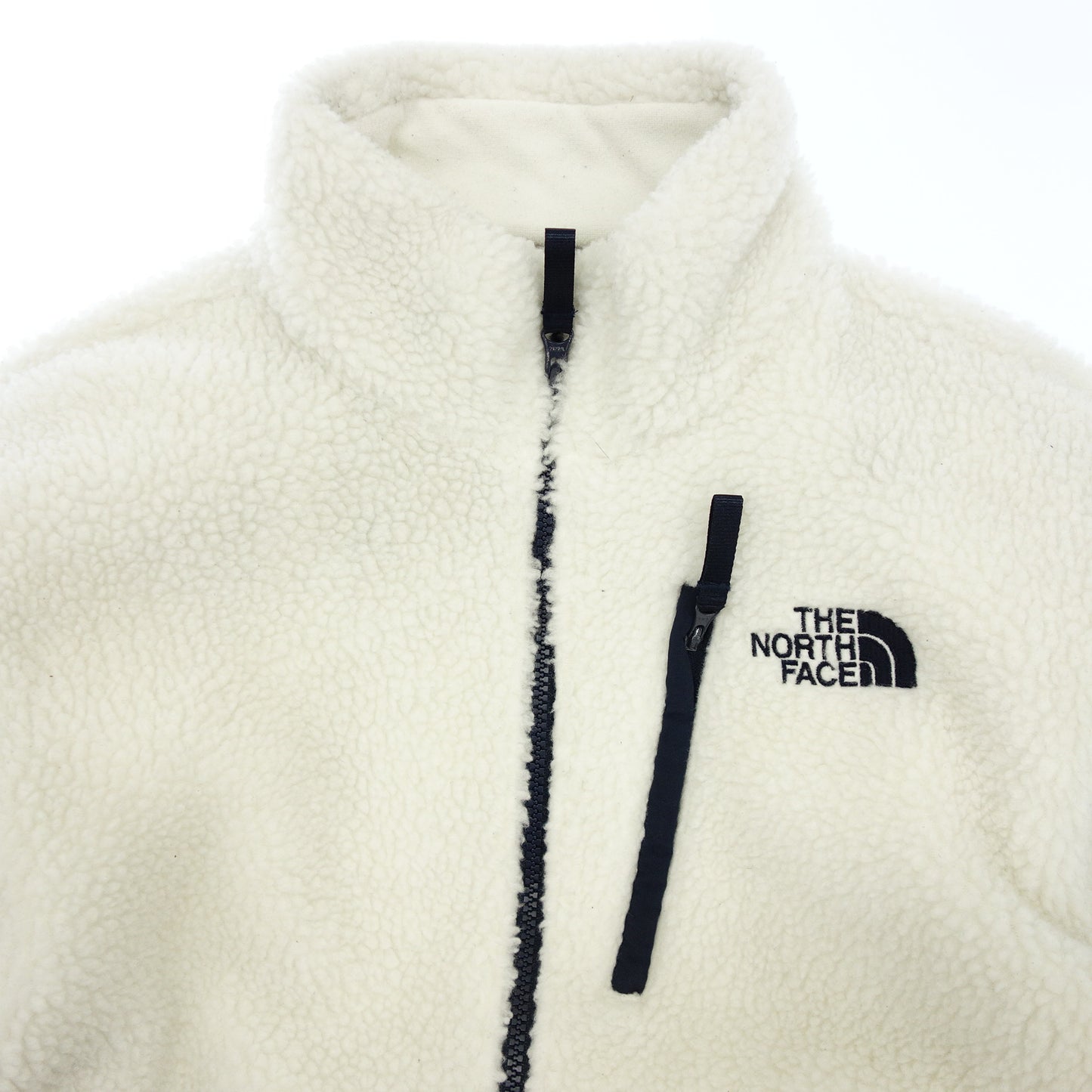 美品◆ノースフェイス ボアジャケット NJ4FL59J メンズ M 白 THE NORTH FACE【AFB16】