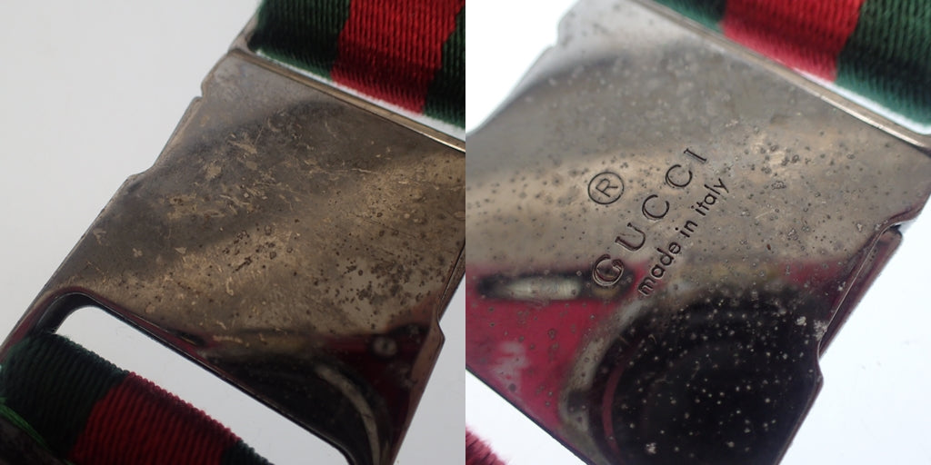 中古◆グッチ ウエストポーチ シェリーライン 28566 4276 GGキャンバス ブラウン系 GUCCI【AFE12】