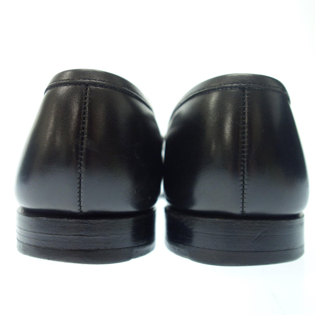 美品◆クロケット&ジョーンズ ローファー レザーシューズ MARSTON メンズ サイズ6 黒 CROCKETT&JONES【AFC23】