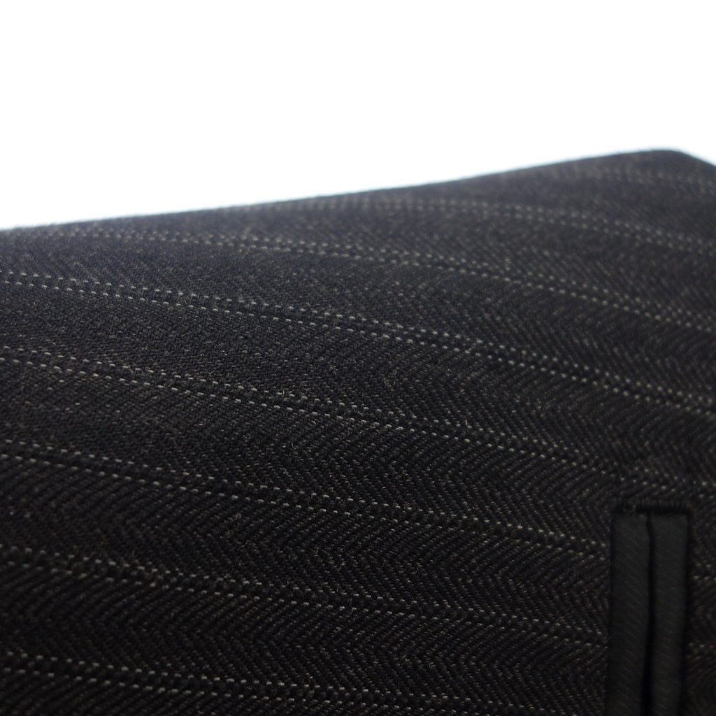 美品◆サヴィルロウ スーツ dormeuil メンズ ウール グレー ネーム入り サイズ104 savile row【AFB28】