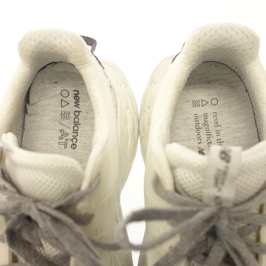 美品◆ニューバランス トレイル ランニングシューズ スニーカー メンズ サイズ28cm ホワイト系 MTMORUD3 new balance【AFD13】