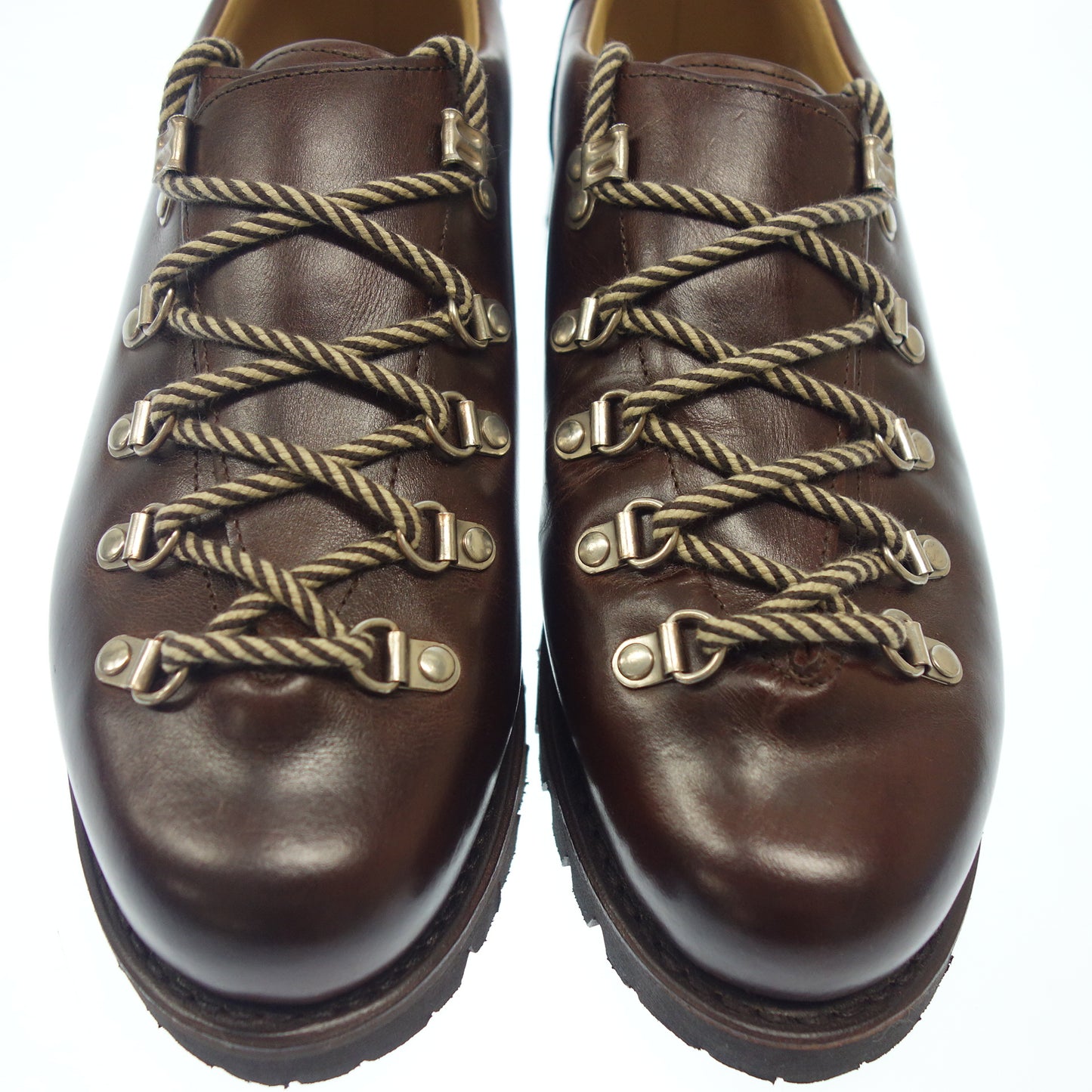 状况良好 ◆ Paraboots 皮鞋 徒步鞋 CLUSAZ 棕色 UK7 Paraboot