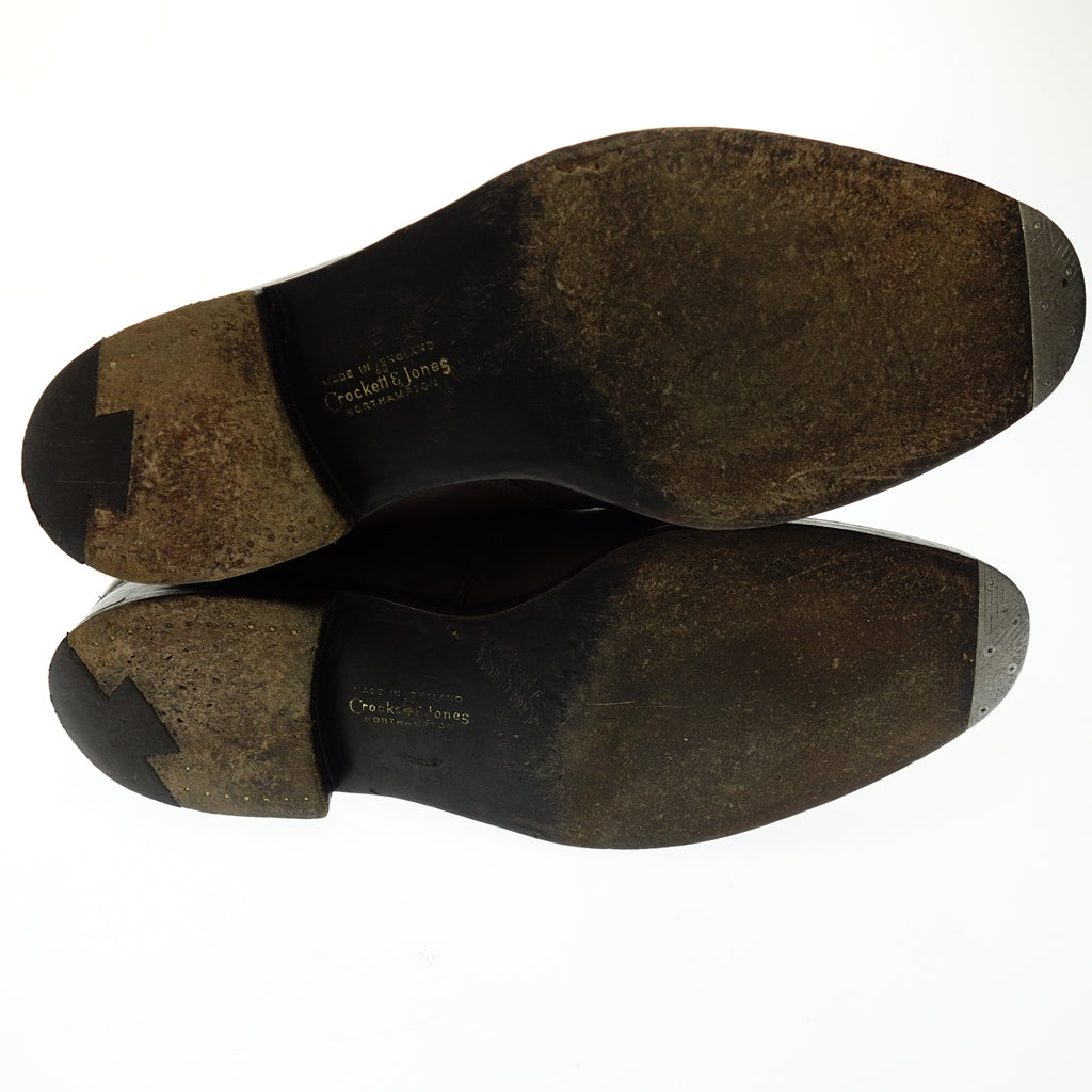 美品◆クロケット&ジョーンズ チャッカブーツ WATLING ビサルノ別注 メンズ 8.5E ブラウン系 CROCKETT&JONES【AFC17】