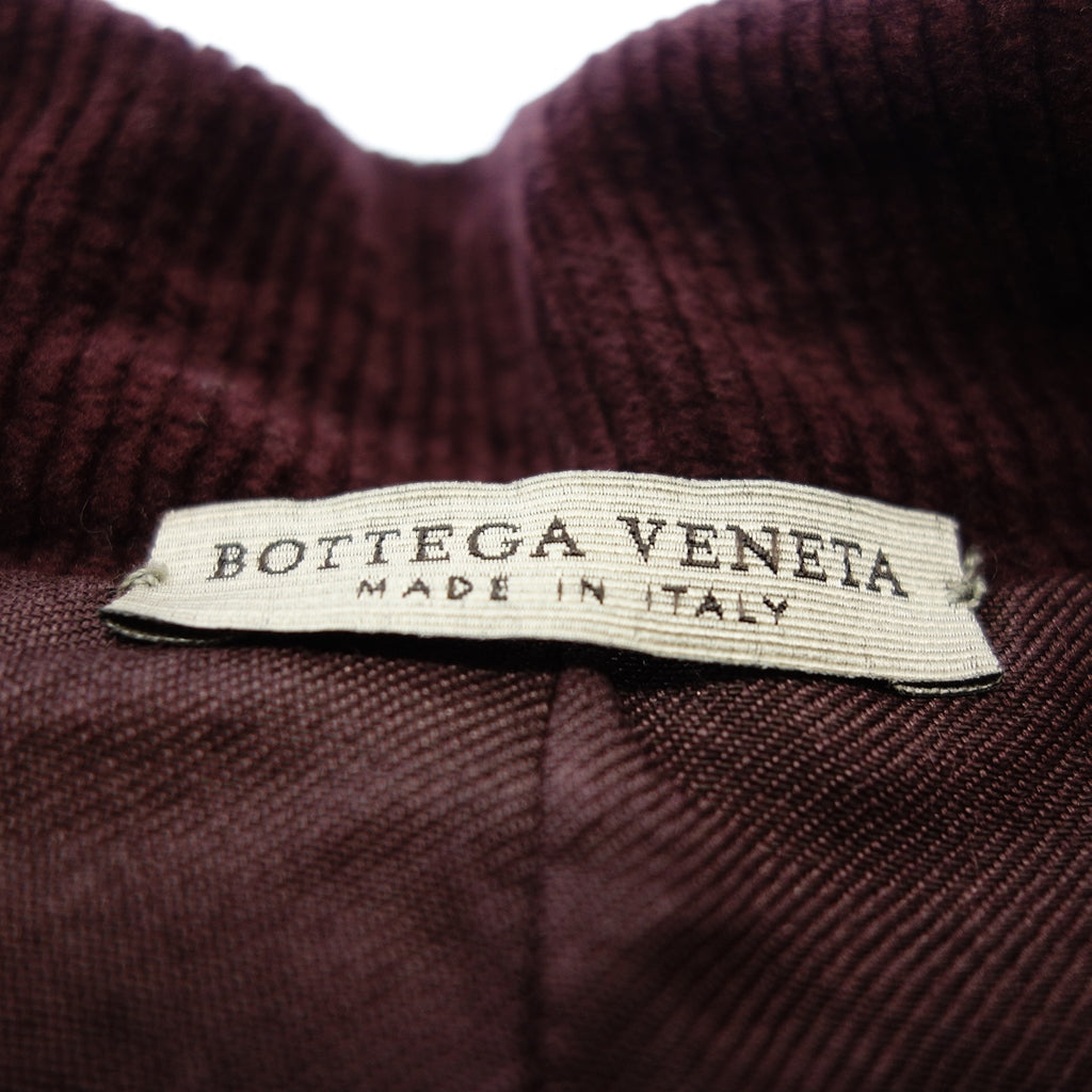 美品◆ボッテガヴェネタ コットン コーデュロイ ジャケット トリミング 46 BOTTEGA VENETA【AFB43】