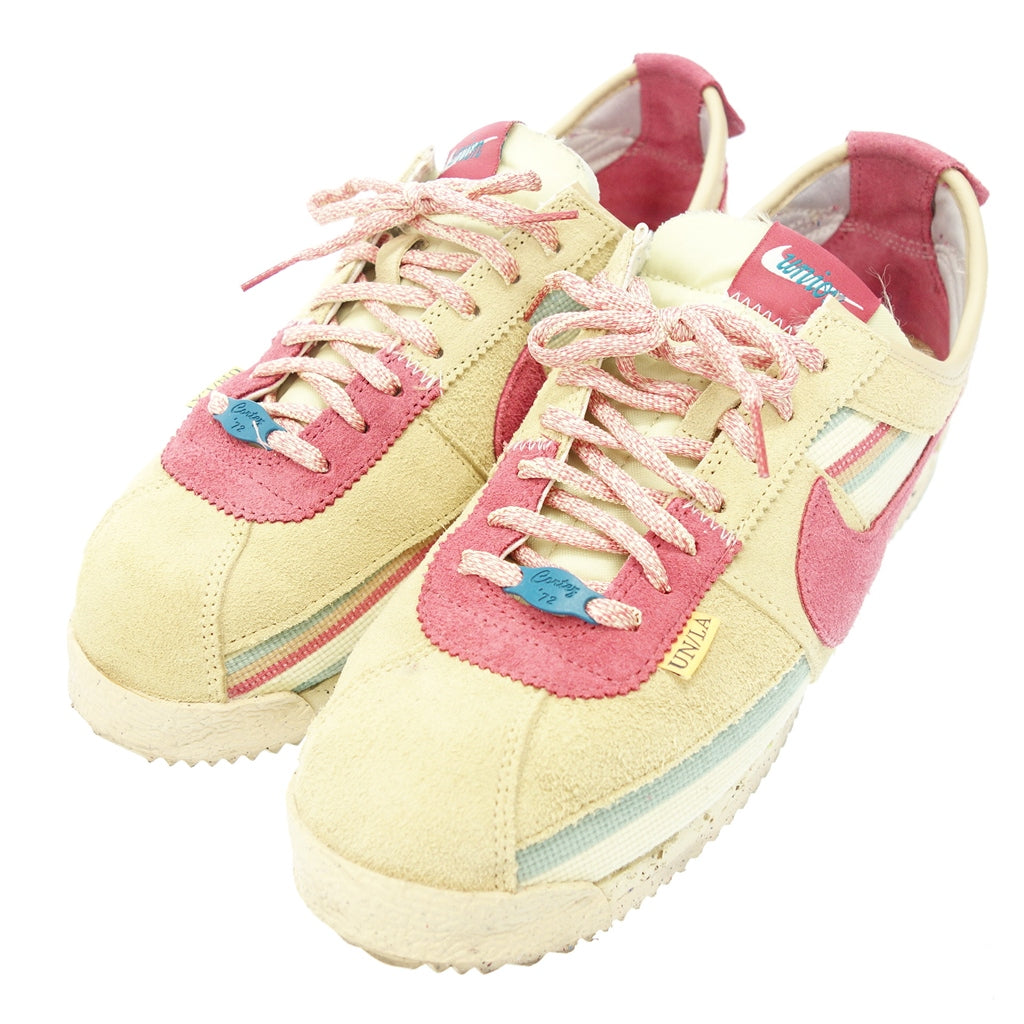 状况非常好◆Nike x Union Sneakers Cortez SP 男士多色 27.5cm Sesame DR1413 200 Union・Nike【AFD3】
