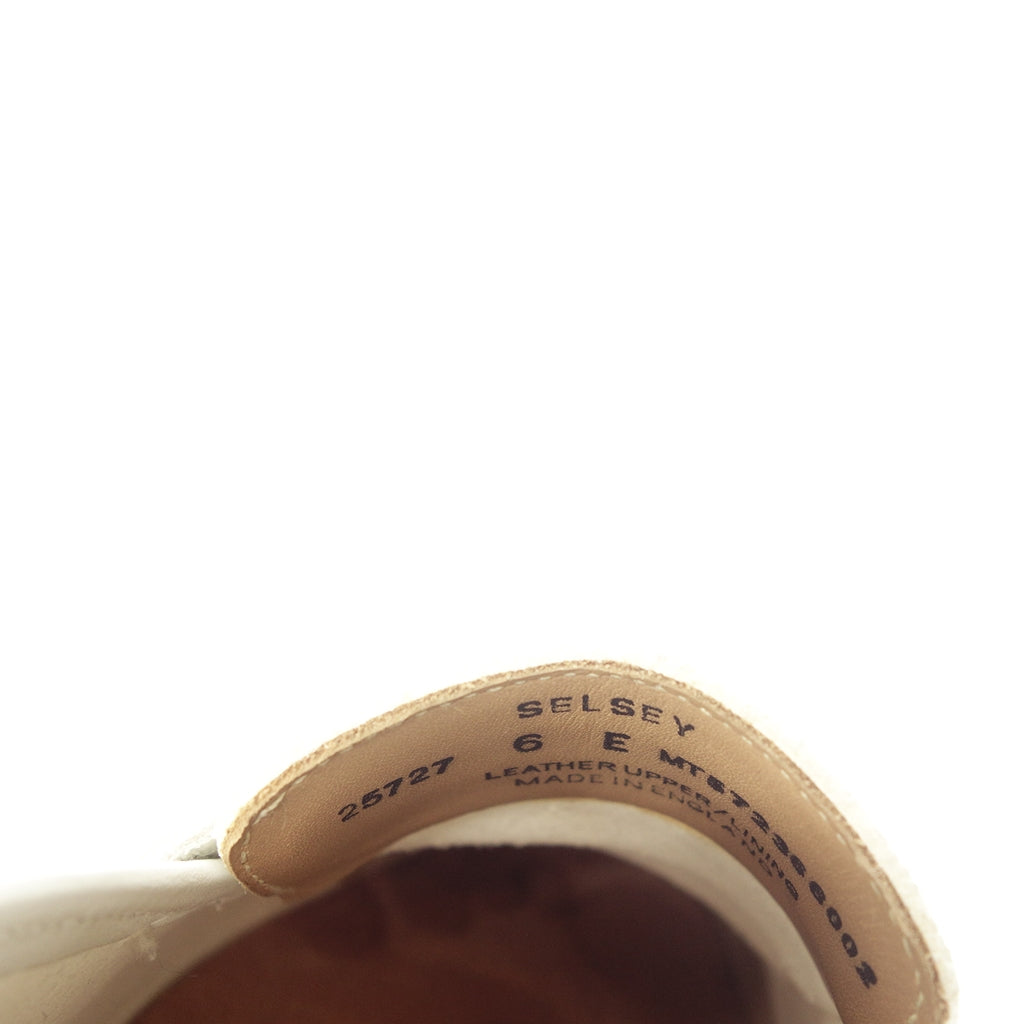 美品◆クロケット&ジョーンズ ローファー セルジー SELSEY スエード メンズ 6E 白系 CROCKETT&JONES【AFC55】