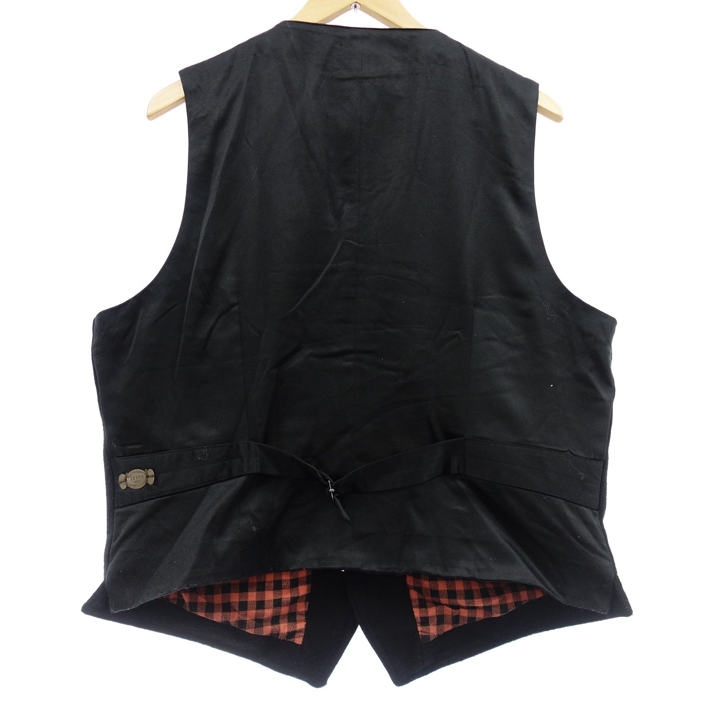 デニム&サプライ ラルフローレン ベスト ウール L メンズ ブラック RALPH LAUREN【AFB13】【中古】