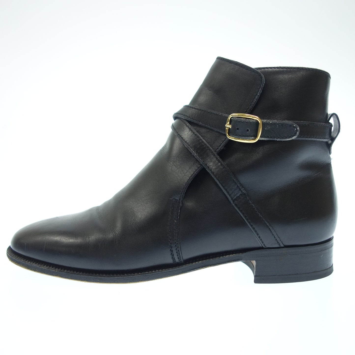 美品◆タニノクリスチー レザーブーツ A94686 ブラック レディース 34 TANINO CRISCI【LA】