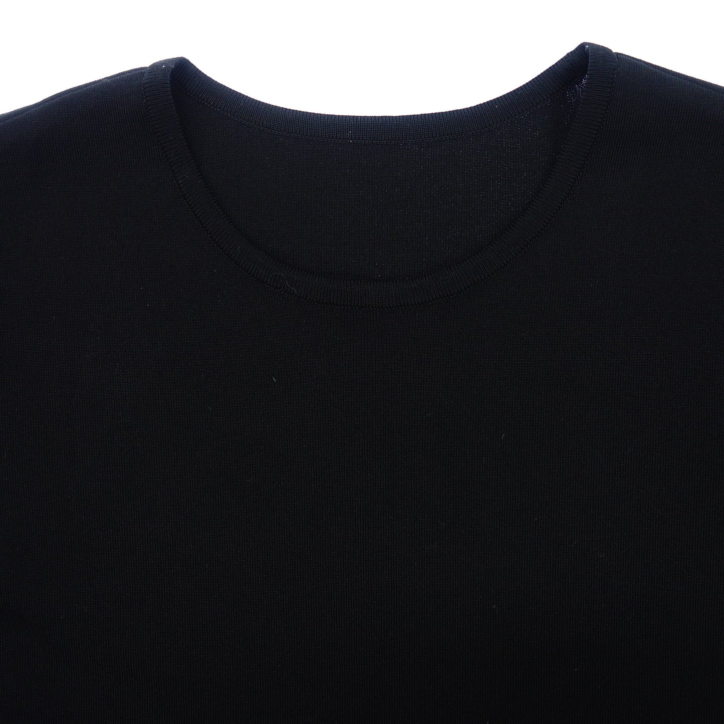 極美品◆フォクシー ブティック Tシャツ ニット 34663 レディース ブラック系 サイズ42 FOXEY BOUTIQUE【AFB31】