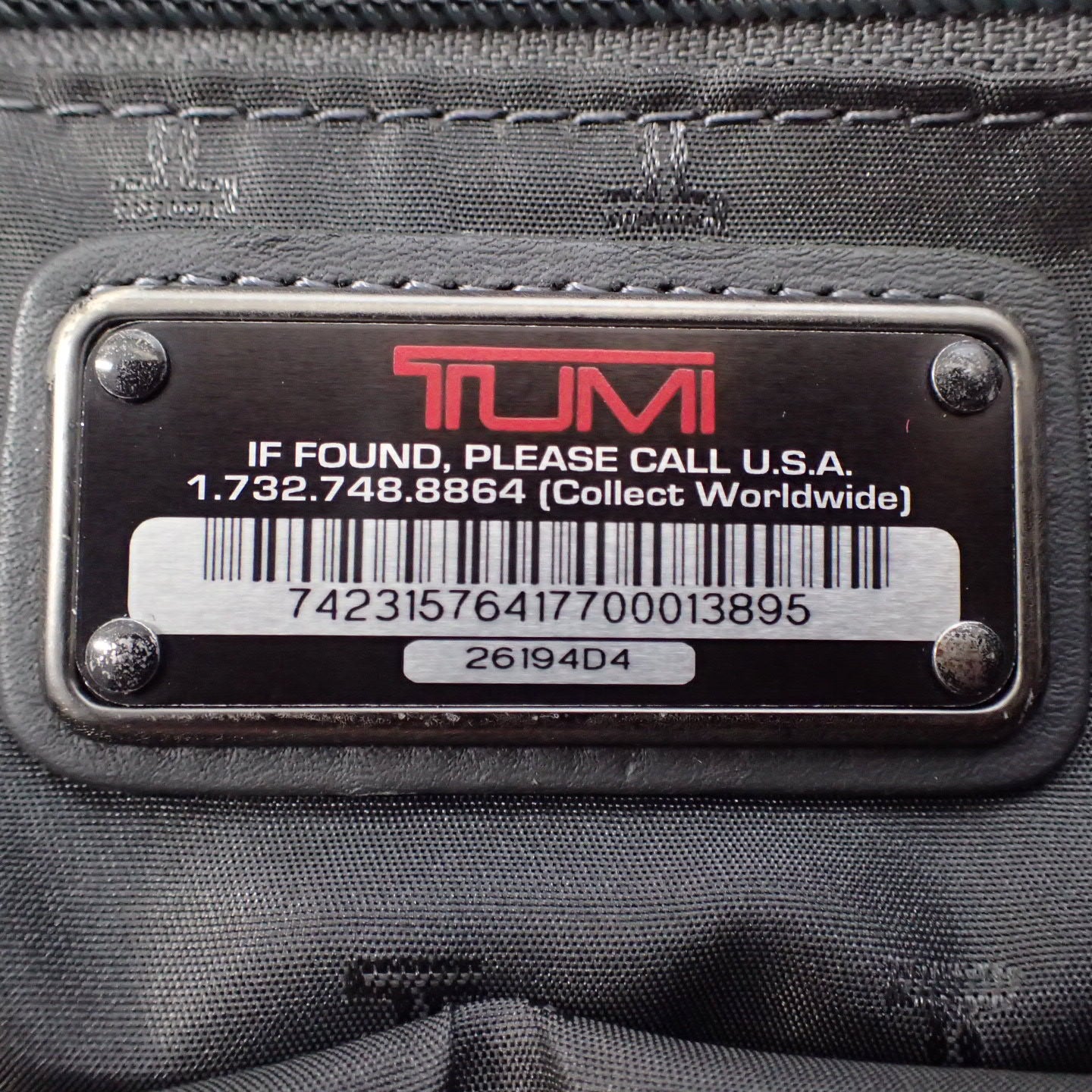 中古◆トゥミ 26194D4 ビジネス バッグ ハンド TUMI【AFE8】