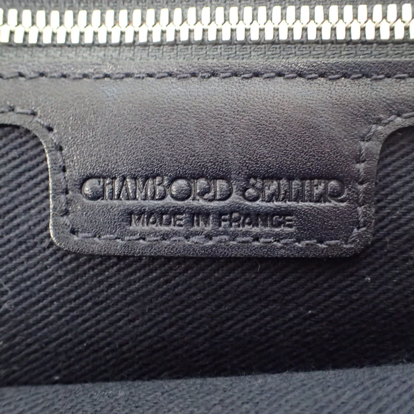 シャンボールセリエ ブリーフ レザーバッグ CHAMBORD SELLIER【AFE3】
