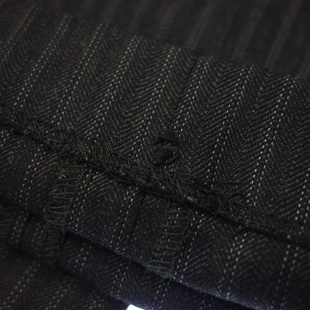 美品◆サヴィルロウ スーツ dormeuil メンズ ウール グレー ネーム入り サイズ104 savile row【AFB28】