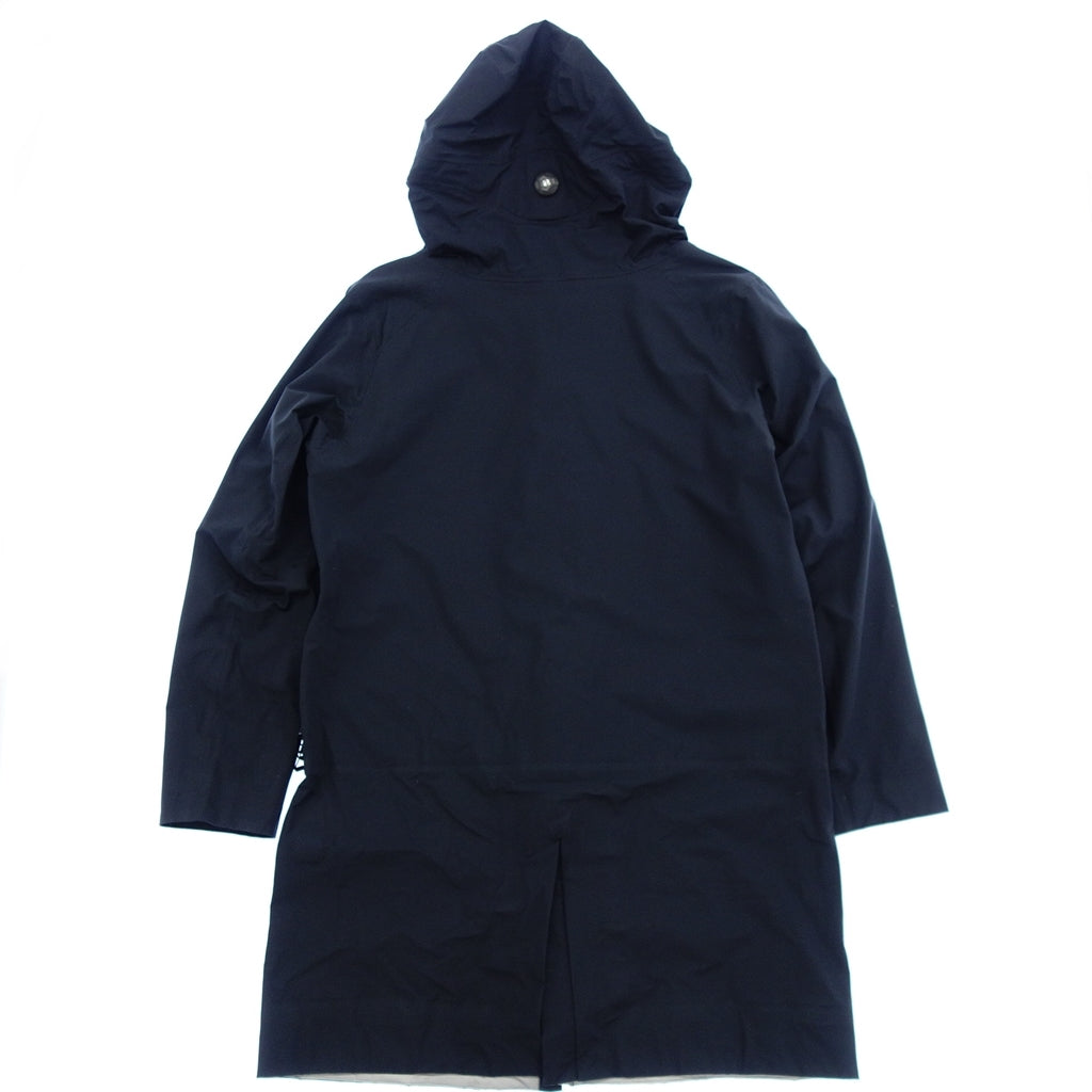 美品◆デサント オルテライン ロングコート メンズ ネイビー サイズL DIA3505 DESCENTE ALLTERAIN【AFB20】