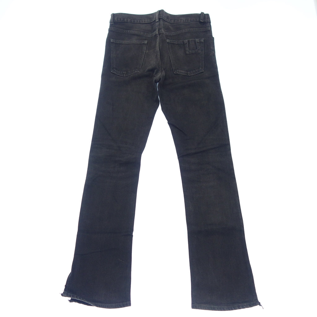 中古◆エヌハリウッド デニムパンツ スキニー メンズ ブラック サイズ38 N.HOOLYWOOD【AFB16】