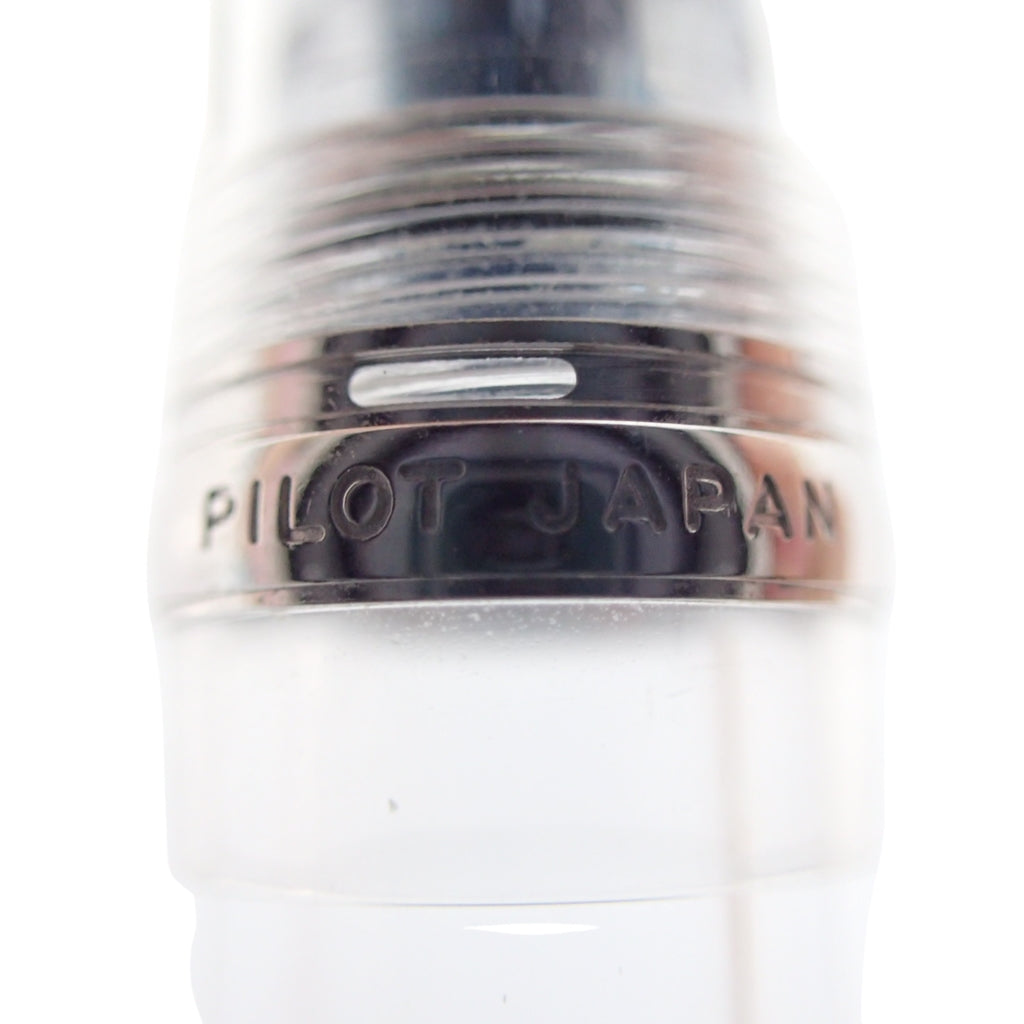 極美品◆パイロット 万年筆 カスタムヘリテージ 92 14K-585 ノンカラー PILOT【AFI18】