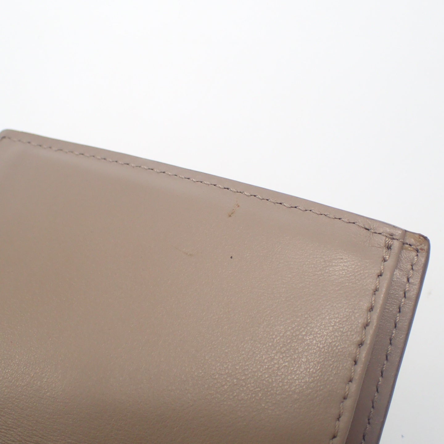 中古◆クロエ 三つ折り財布 アビー グレー系 Chloé ABY【AFI4】
