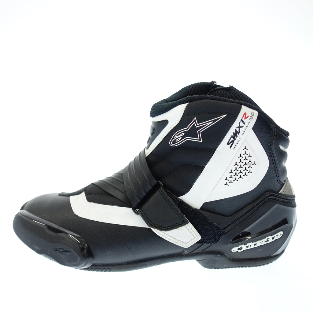 美品◆アルパインスターズ ブーツ ライディングブーツ SMX-1R v2 メンズ 41 黒系 alpinestars【AFC51】