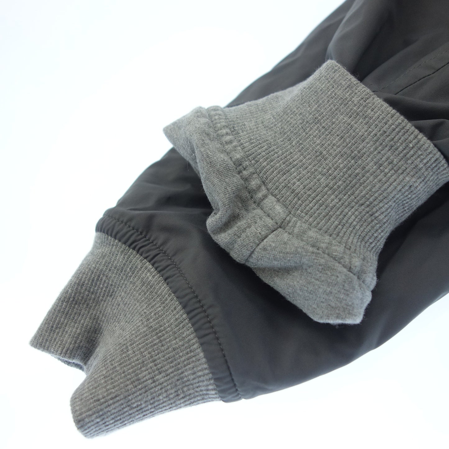 ブルネロクチネリ ブルゾン ダブルフェイス ナイロン&コットン メンズ グレー S BRUNELLO CUCINELLI【AFA9】【中古】