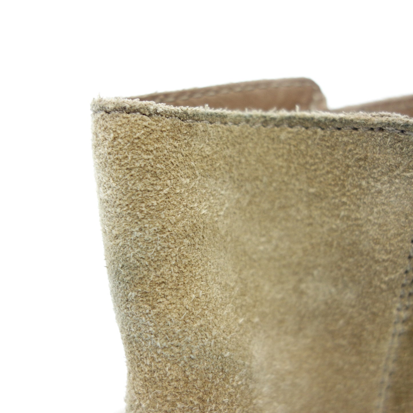 ブルネロクチネリ ショートブーツ サイドジップ スエード メンズ ベージュ 42 BRUNELLO CUCINELLI【AFC18】【中古】
