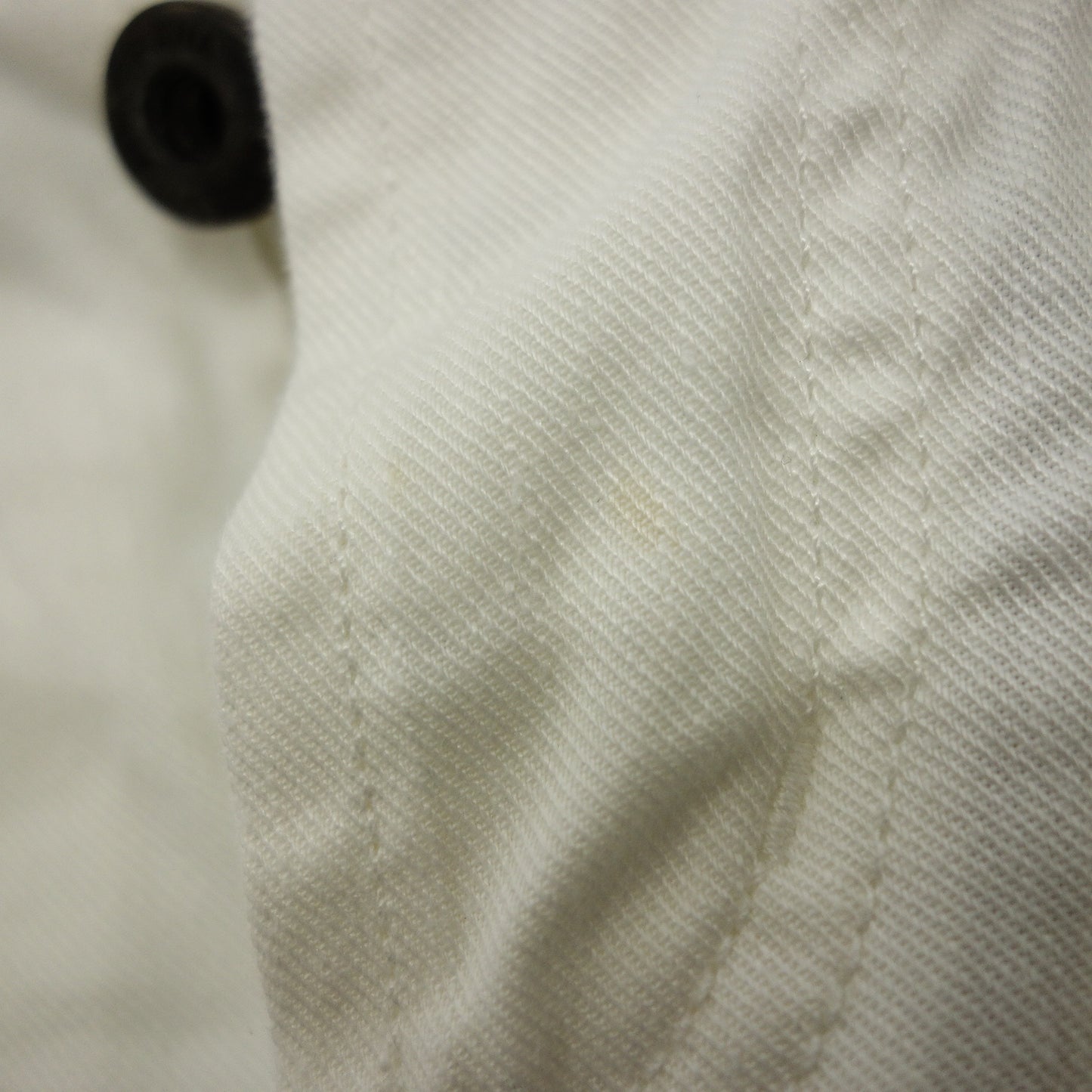 ロロピアーナ パンツ 麻&綿 30 メンズ ホワイト Loro Piana【AFB42】【中古】
