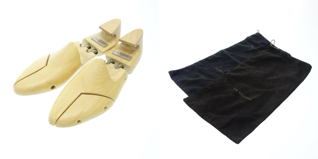 中古◆ジェイエムウエストン レザーシューズ パンチドキャップトゥ 310 メンズ 6 ブラウン J.M.WESTON【LA】