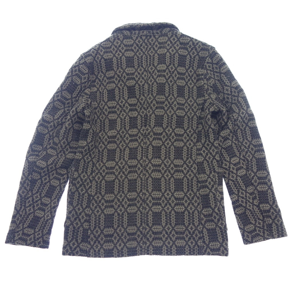 美品◆エンジニアドガーメンツ ベッドフォードジャケット グレー ウール エンブロイダリー メンズ サイズS ENGINEERED GARMENTS【AFB5】