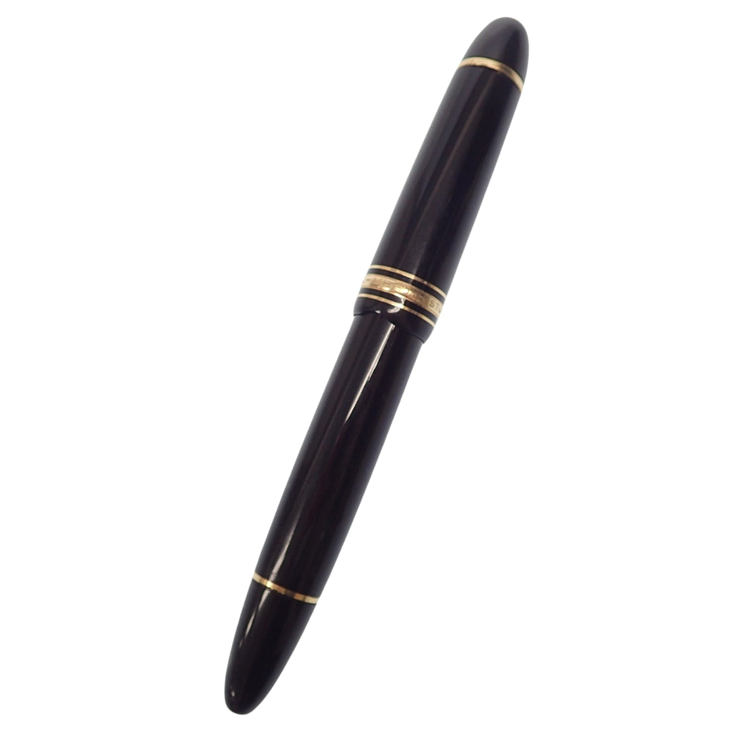 中古◆モンブラン 万年筆 マイスターシュテュック 149 ペン先18K ブラック MONTBLANC MEISTERSTUCK【AFI13】