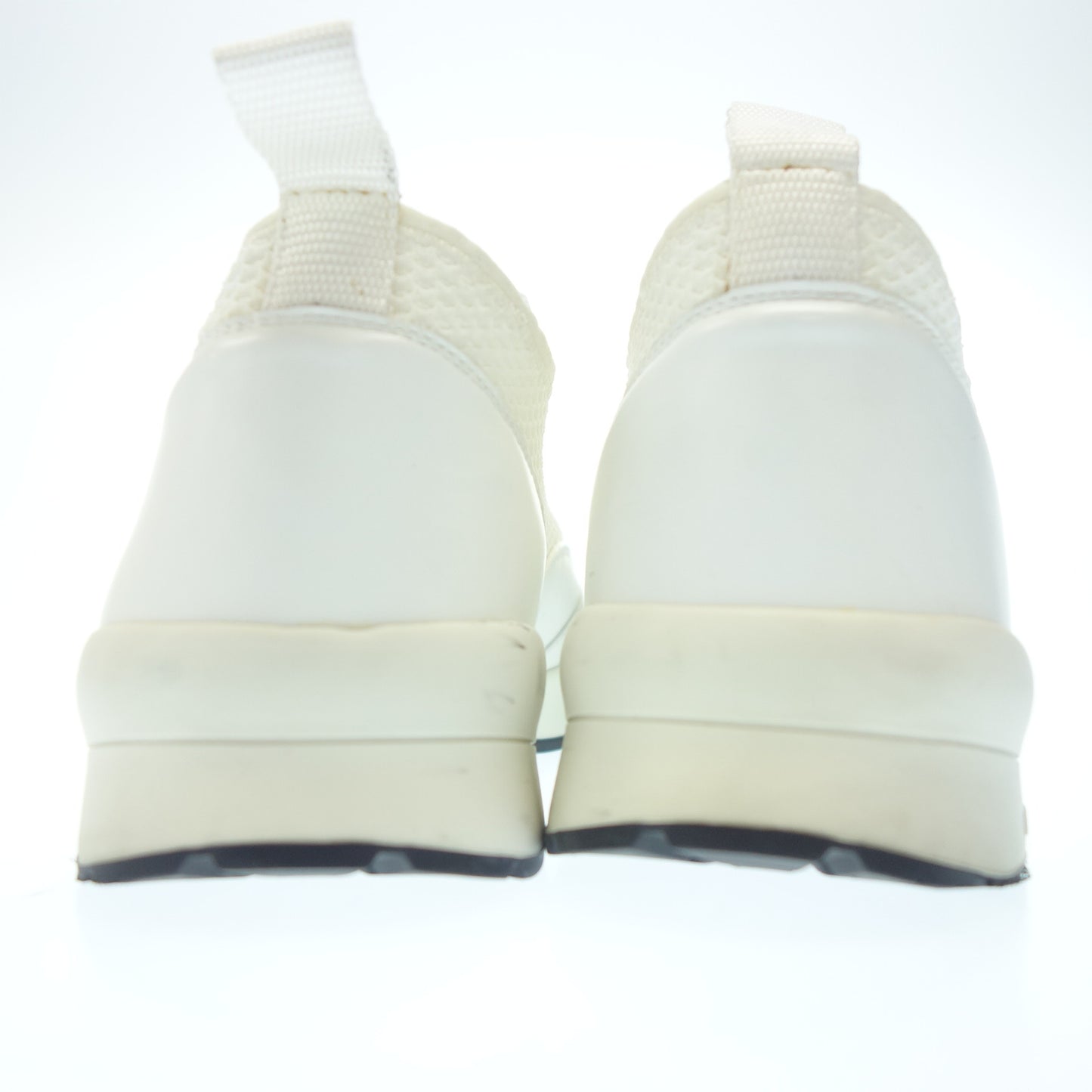 ディオールオム レザースニーカー メッシュ切替 メンズ 40 白 DIOR HOMME【AFC3】【中古】