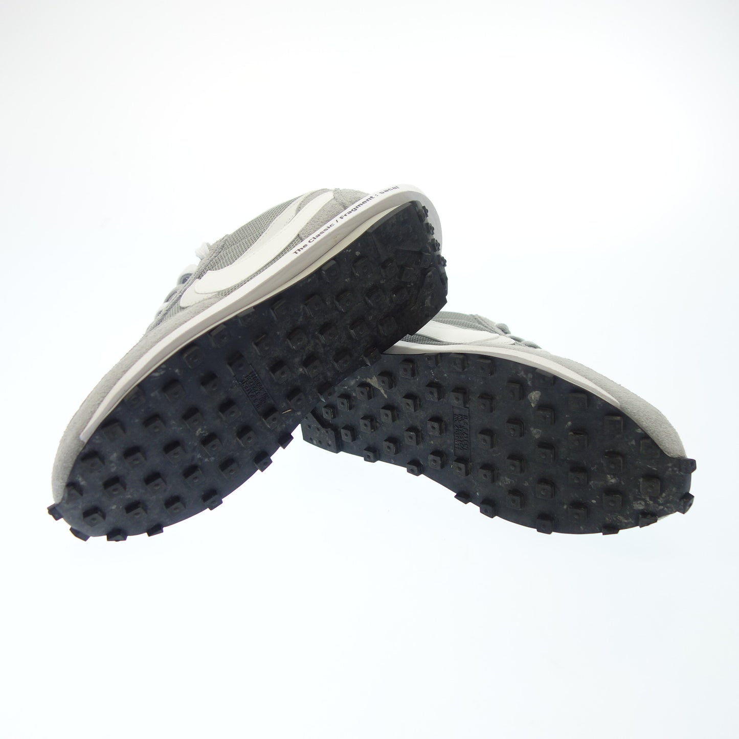 極美品◆ナイキ スニーカー FRAGMENT Sacai LD Waffle Light Smoke Grey DH2684-001 メンズ 26 グレー NIKE【AFD2】