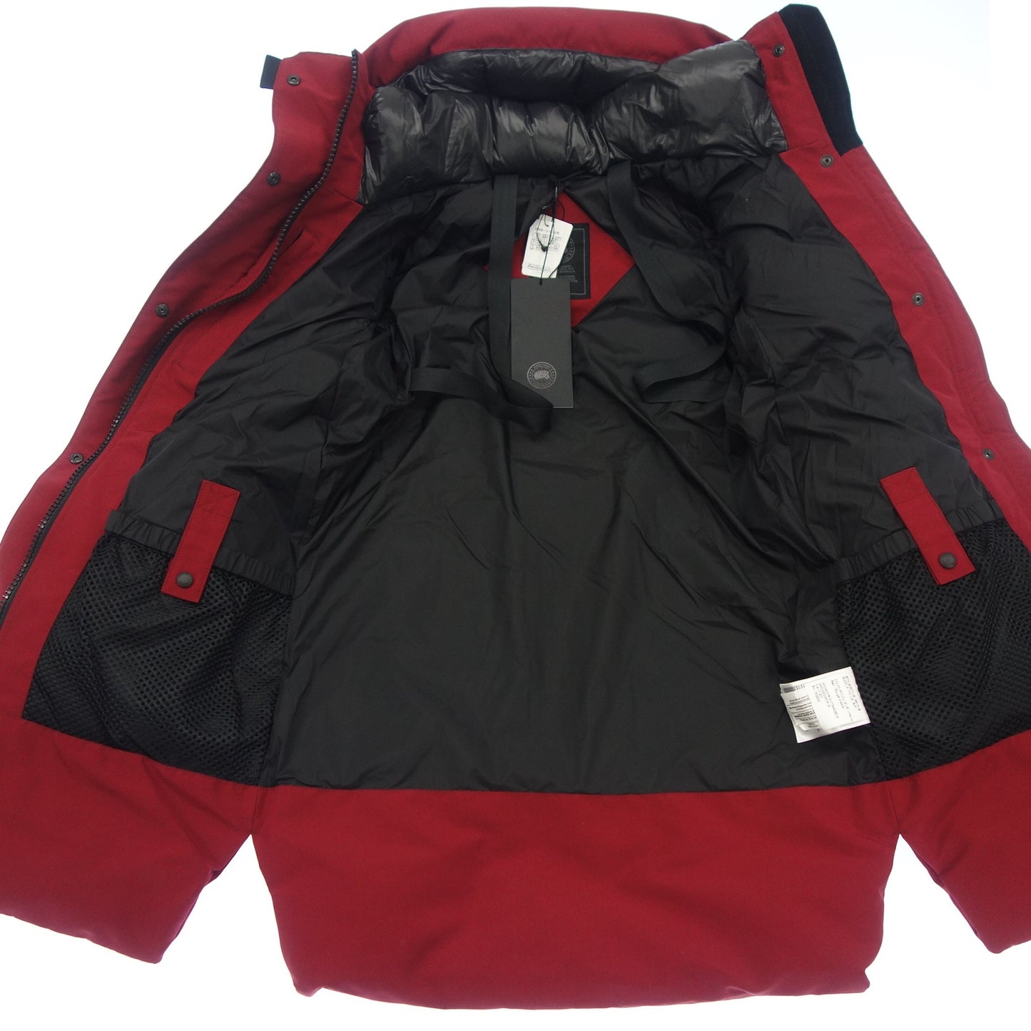 カナダグース ダウンコート ベネット 3817LB レディース S 赤 CANADAGOOSE【AFA23】【中古】