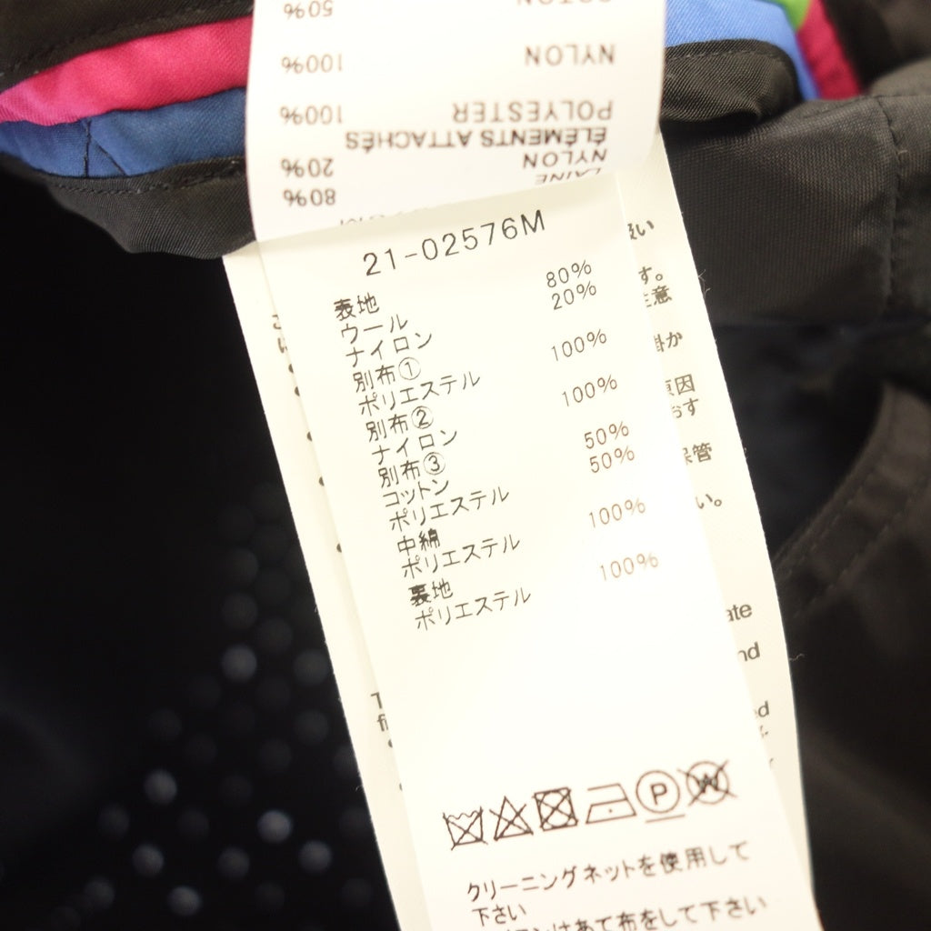 美品◆サカイ×カウズ ブルゾン ウール×ナイロン メンズ サイズ2 マルチカラー 21- 02576M Sacai×Kaws【AFA19】