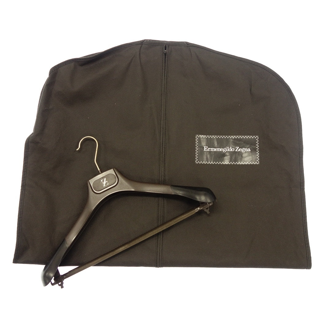 美品◆エルメネジルド ゼニア スーツ セットアップ 2112R7 ストライプ メンズ ネイビー系 サイズ50R Ermenegildo Zegna【AFB31】