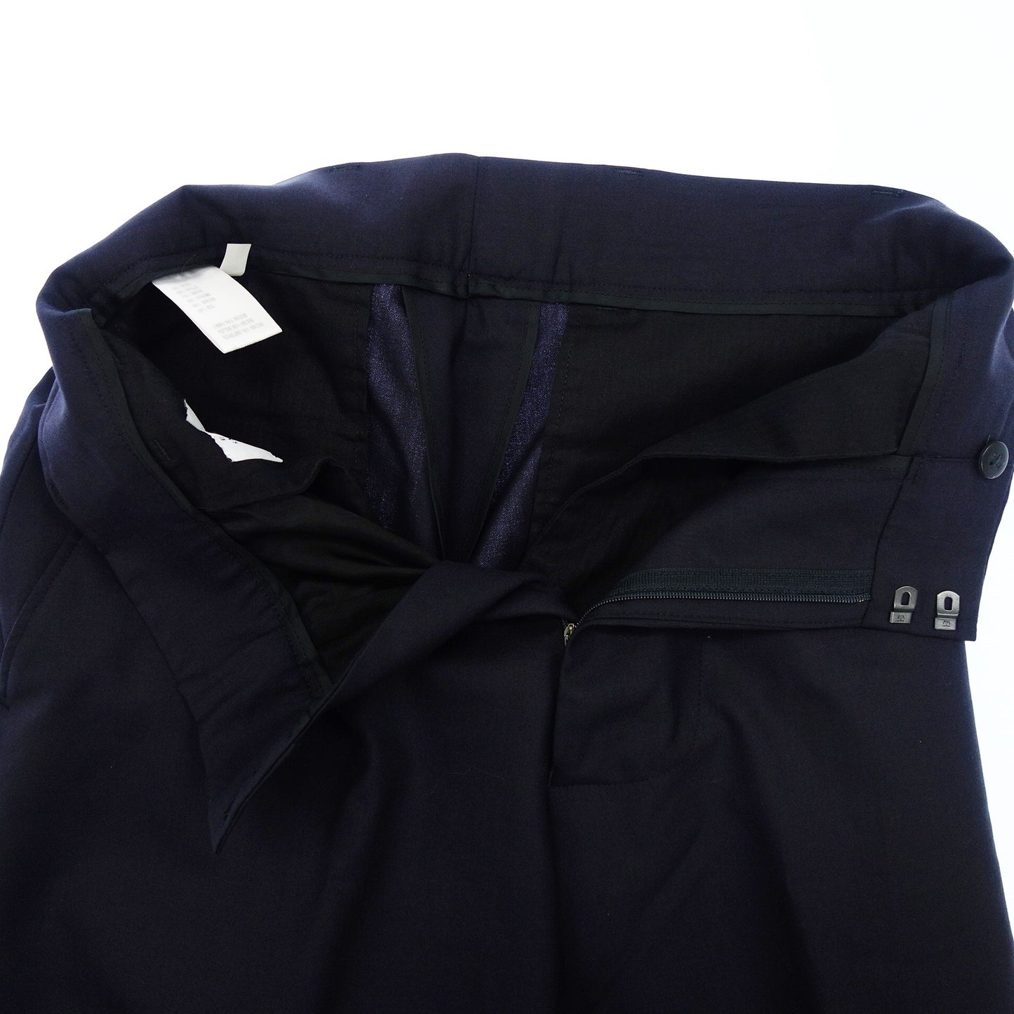 イートウツ サヴィルロウ ネイビースラックス メンズ 30 ネイビー系 E.TAUTZ SAVILE ROW【AFB15】【中古】