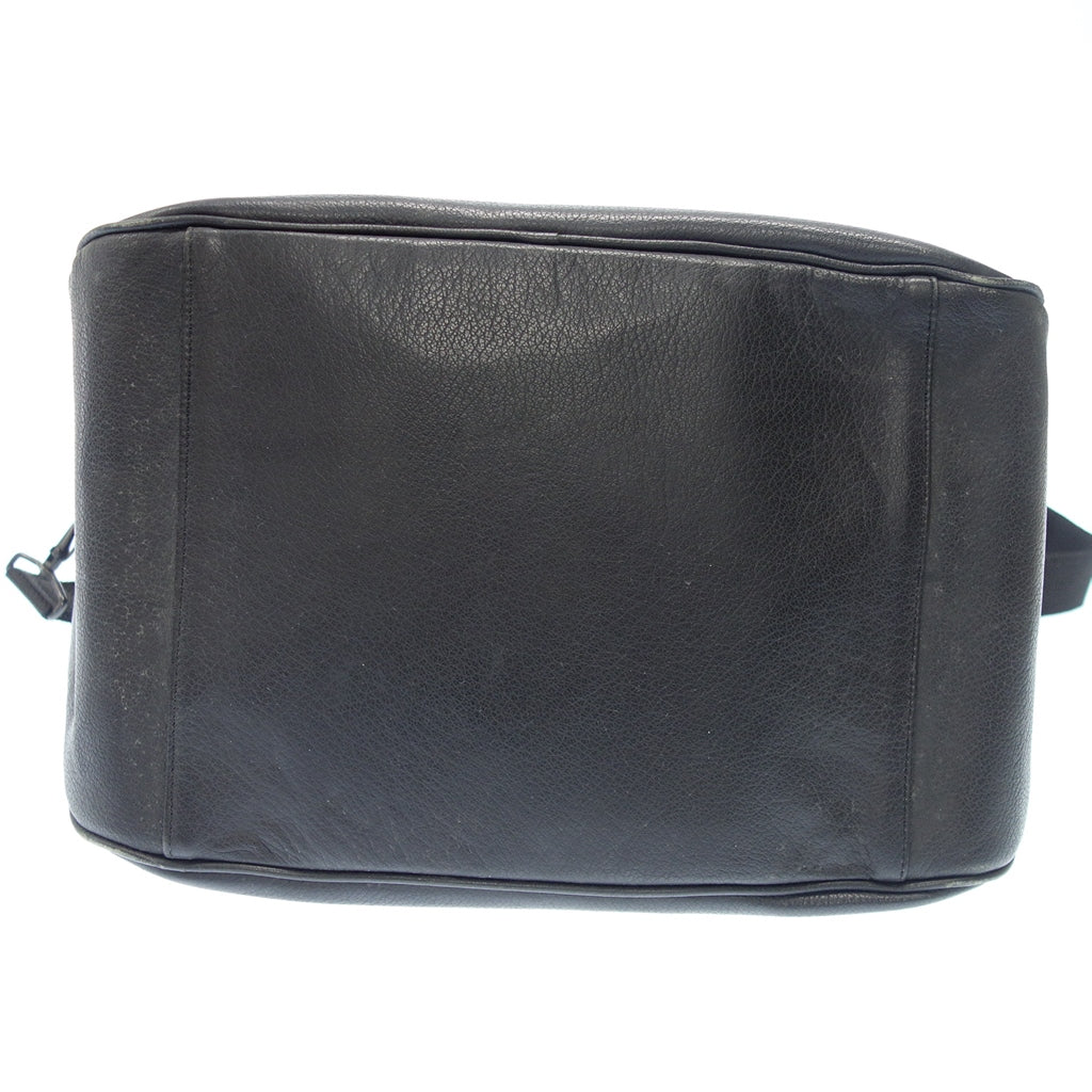 中古◆イッセイミヤケ ショルダーバッグ ブラック ISSEY MIYAKE【AFE6】