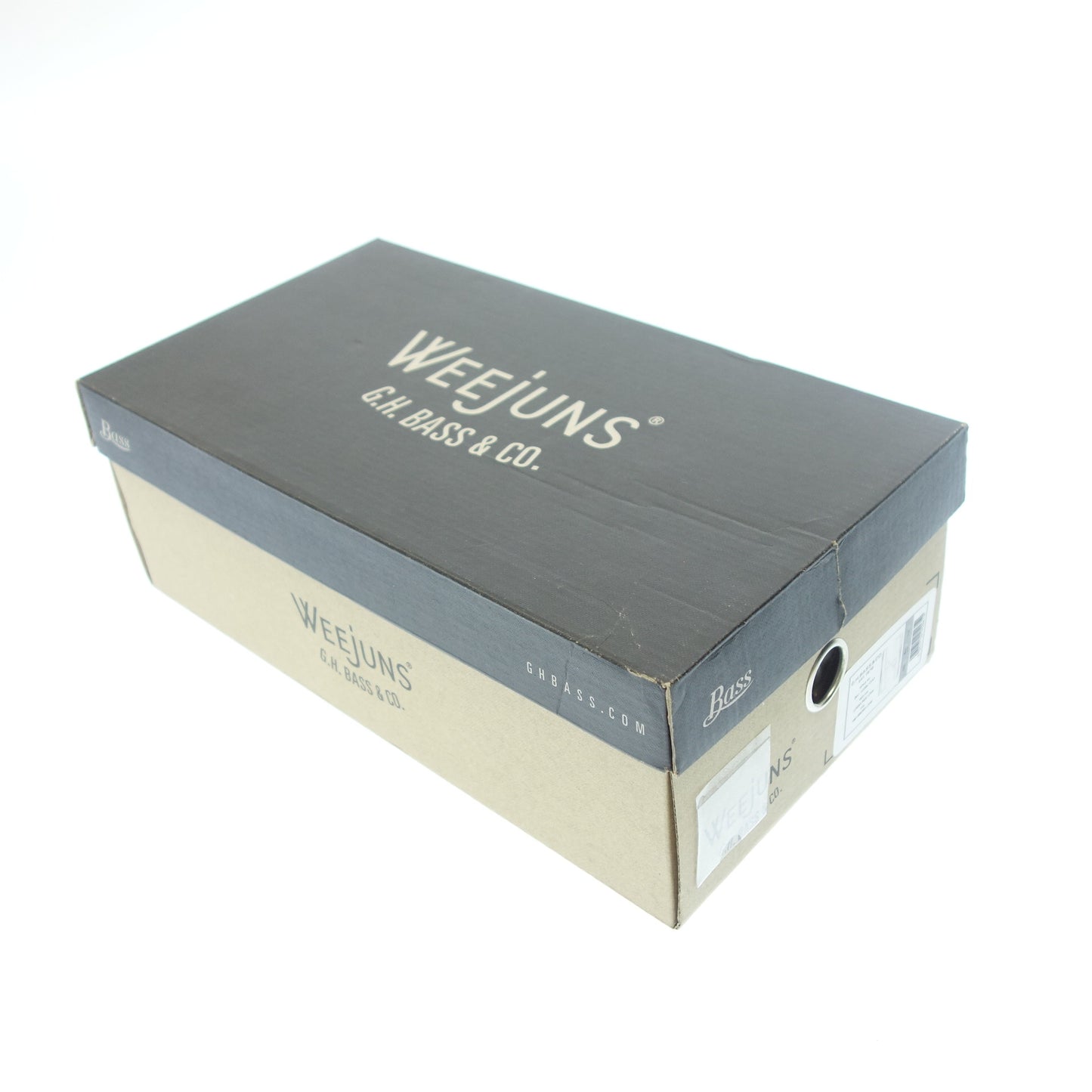 新品同様◆ジーエイチバス コインローファー レザーシューズ メンズ 41 茶 G.H.BASS【AFD4】