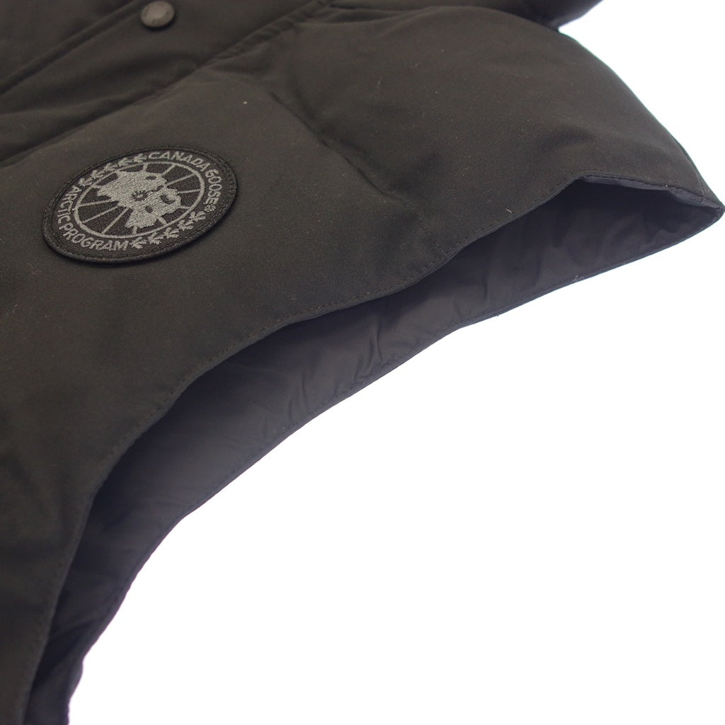 新品同様◆カナダグース ガーソン ダウンベスト メンズ ブラック サイズS CANADA GOOSE Garson VeS【AFA19】