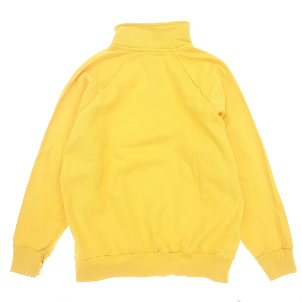 新品同様◆ヴェスティ トップス ハーフジップスウェット メンズ イエロー サイズM VESTI【AFB54】