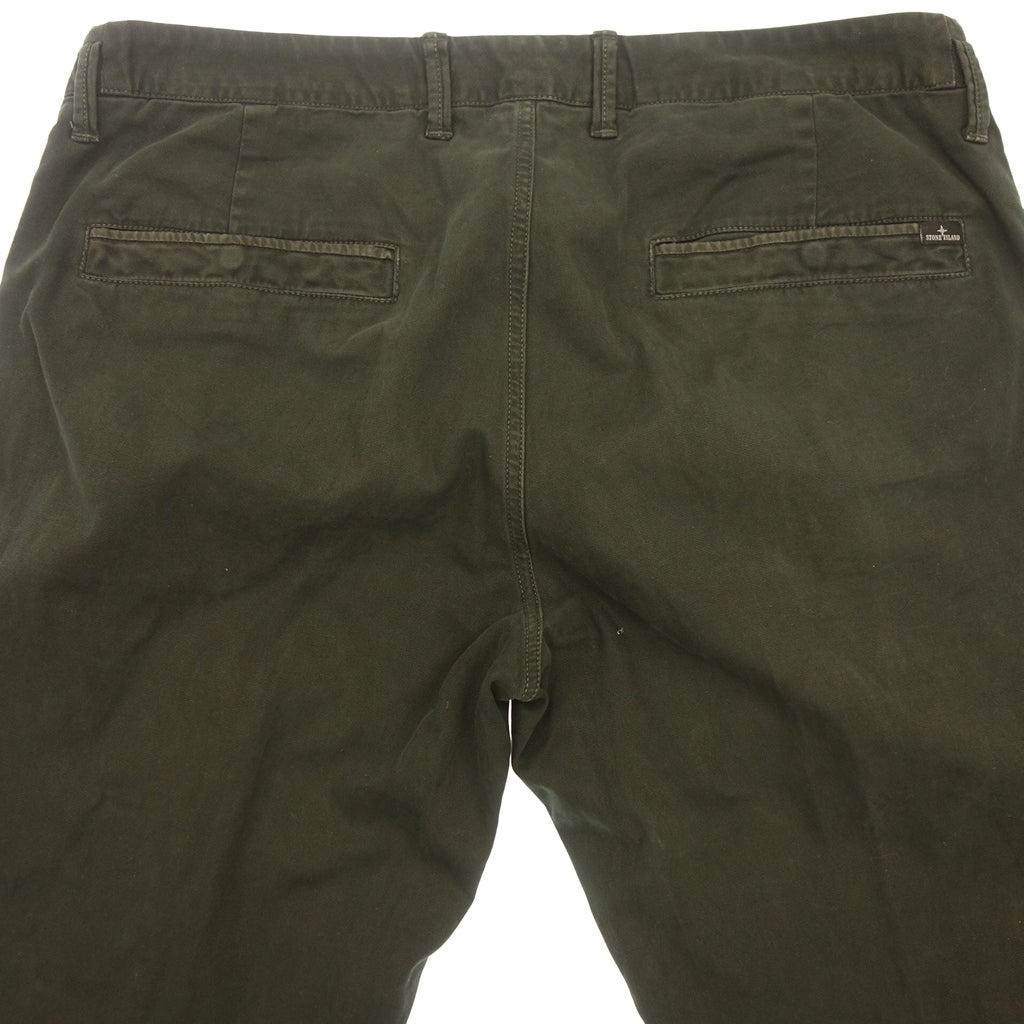 中古◆ストーンアイランド パンツ TYPE SL 671530205 メンズ カーキ系 サイズ36 STONE ISLAND【AFB30】